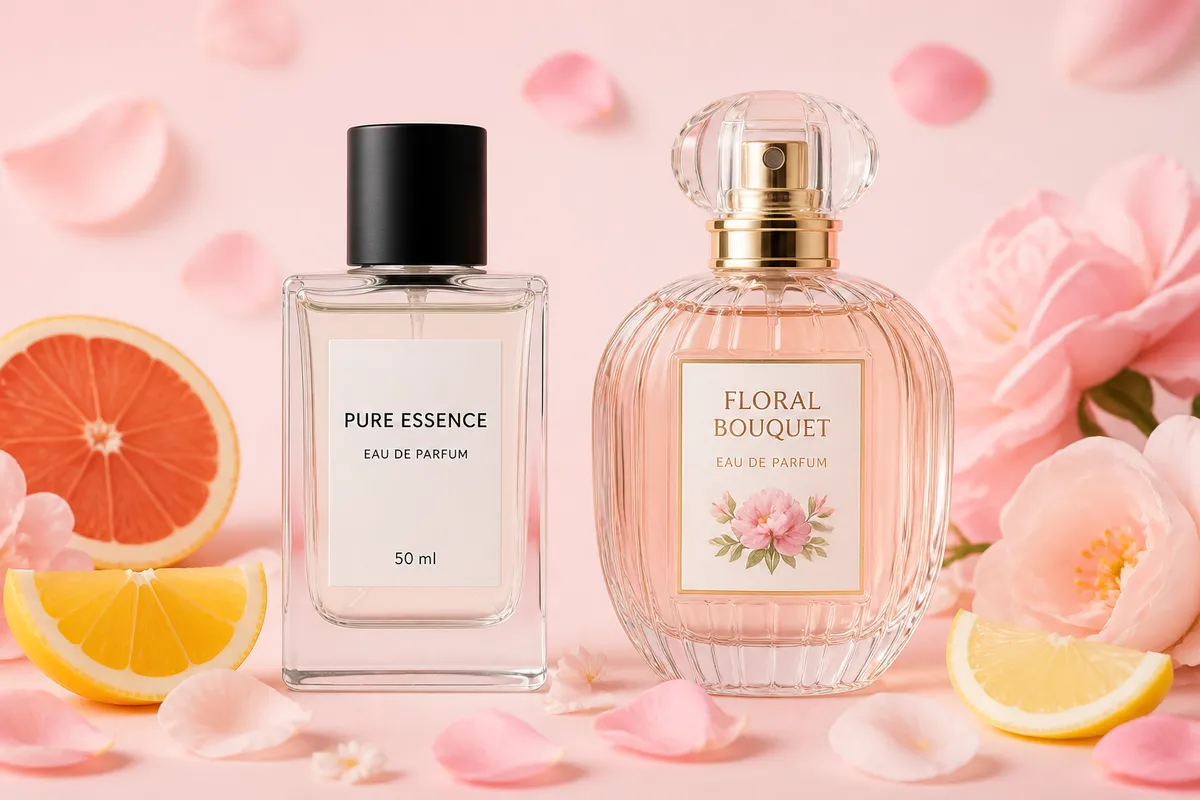 combinații parfum vară floral citric