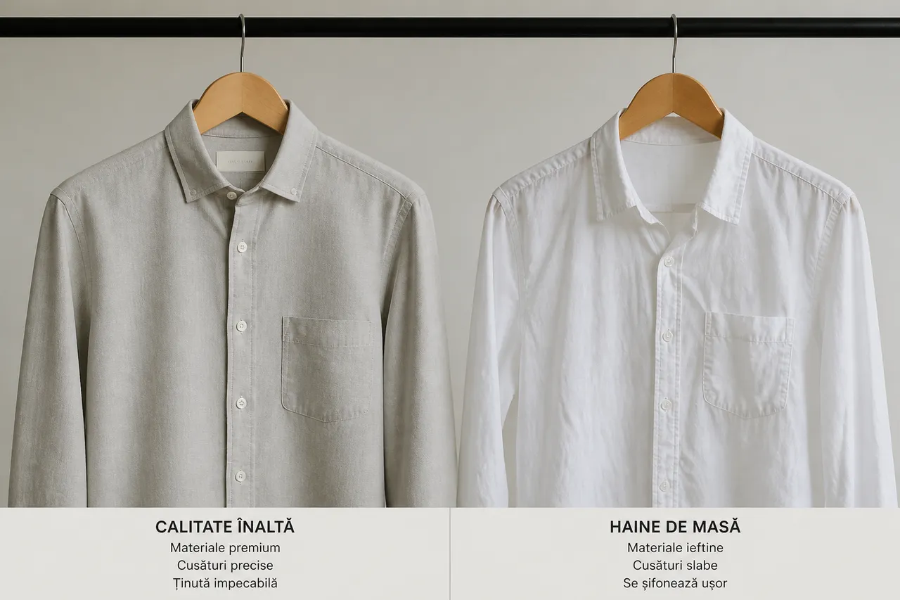 diferenta haine lux calitate versus fast fashion