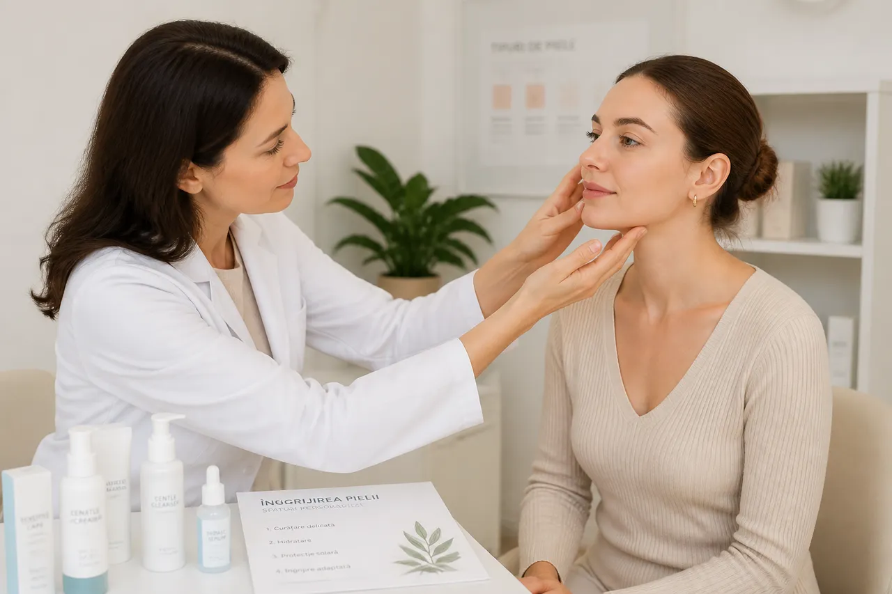 recomandări dermatologice pentru piele matură