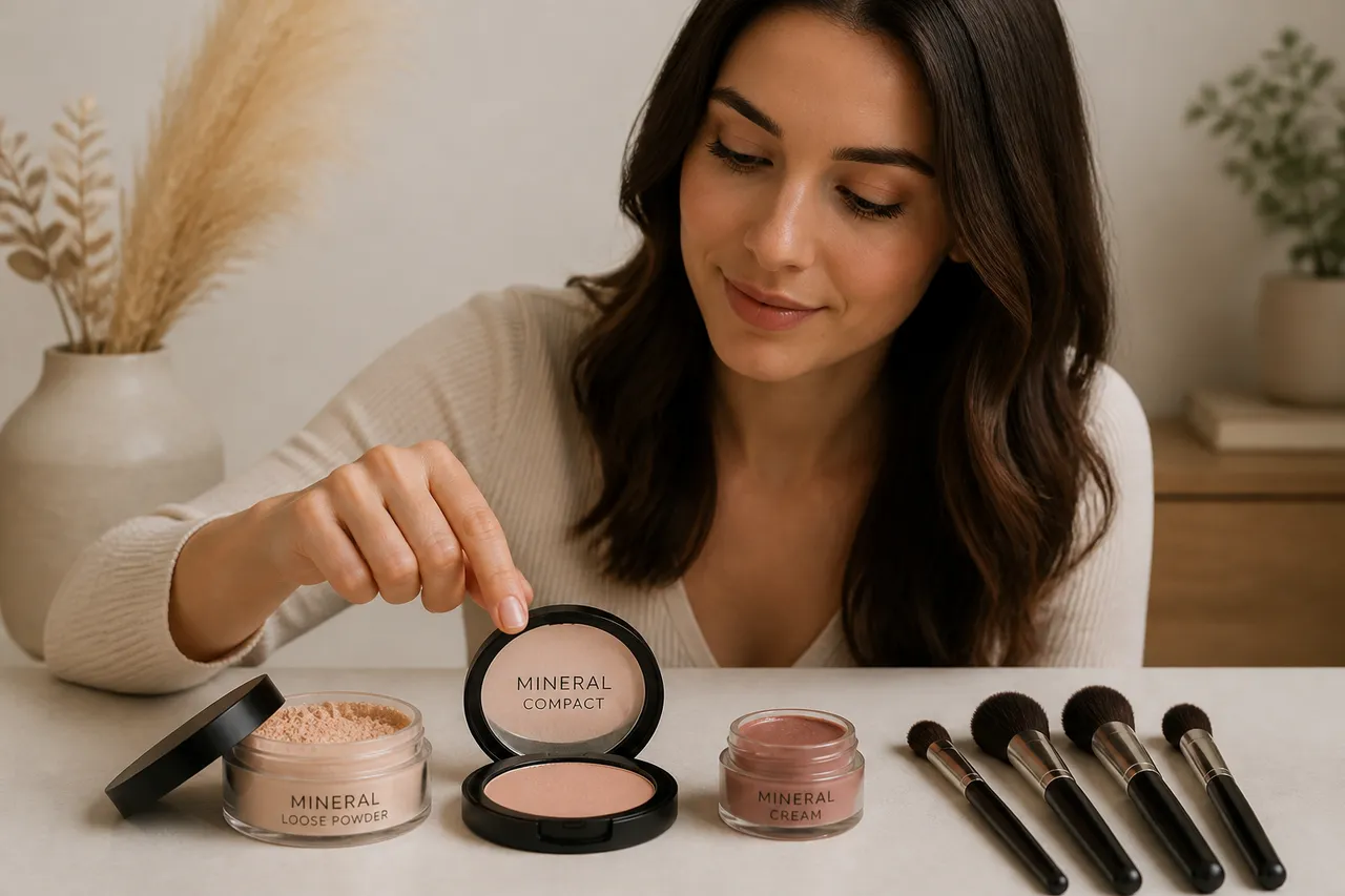 tipuri de fard mineral pentru piele cu acnee