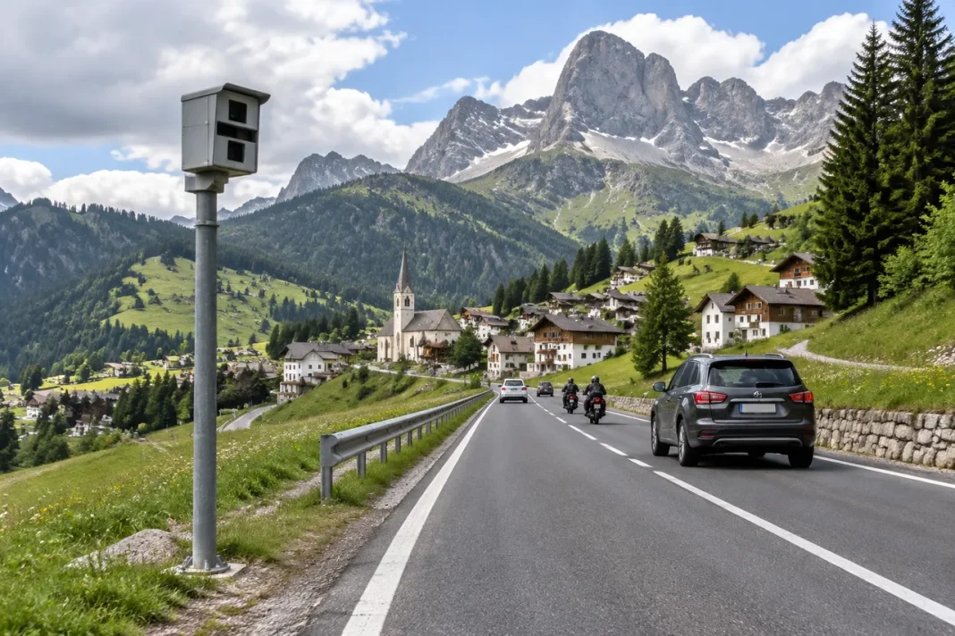 Colle Santa Lucia: 2 milioane de euro din amenzi, cu un singur radar Colle Santa Lucia: 2 milioane de euro din amenzi, cu un singur radar