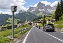 Colle Santa Lucia: 2 milioane de euro din amenzi, cu un singur radar