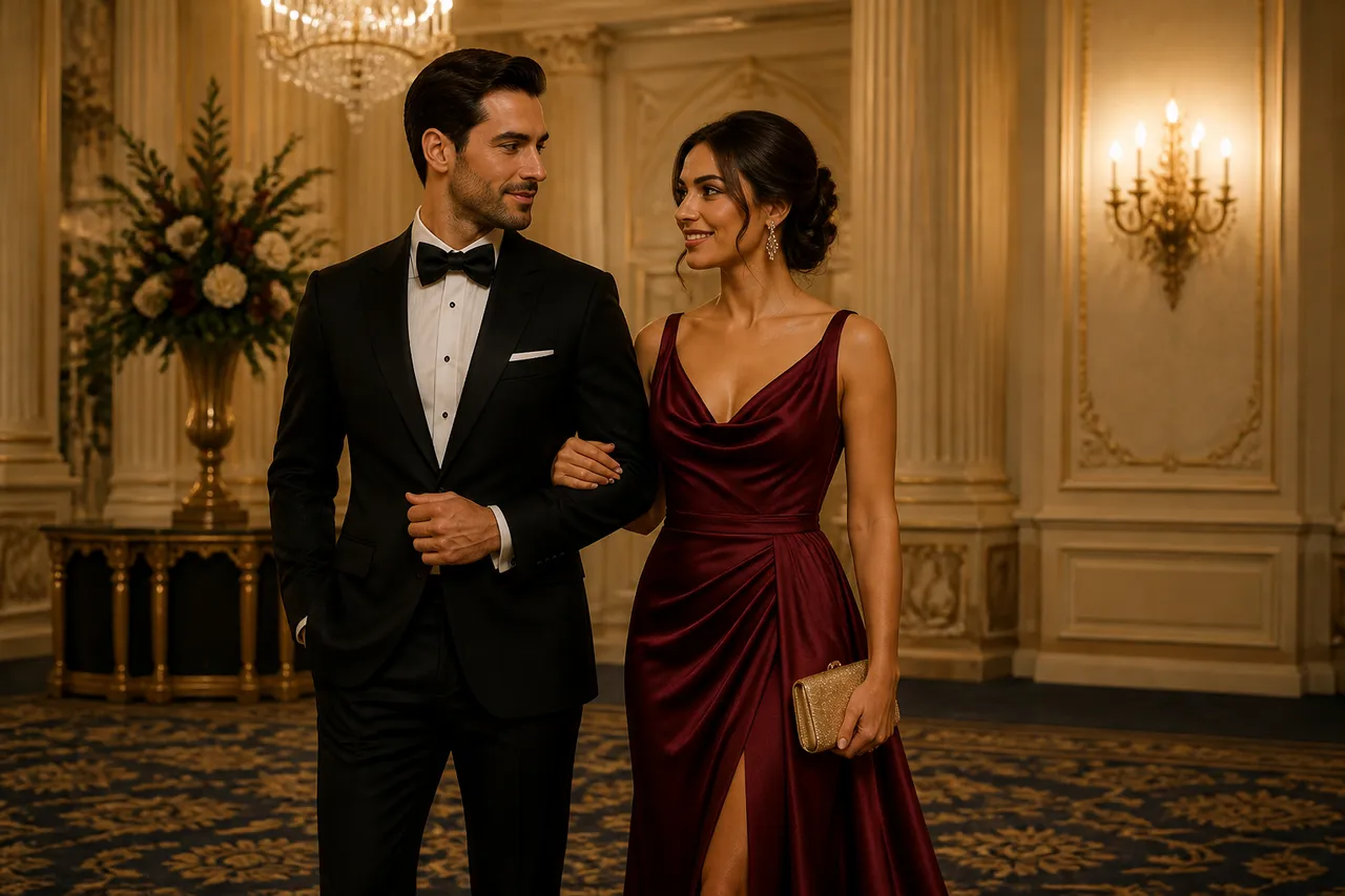 ținute black tie pentru evenimente formale